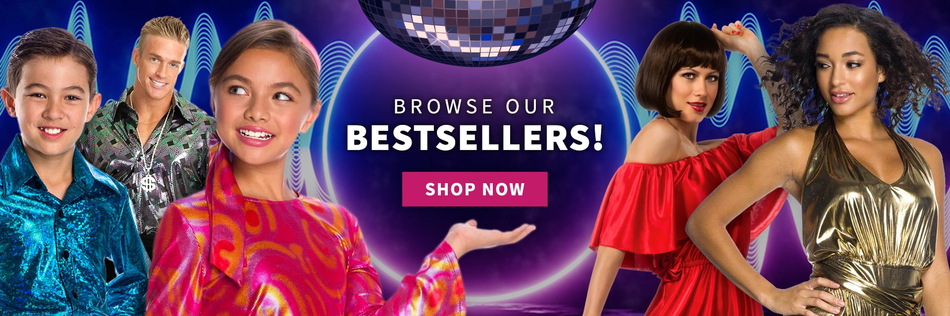 Costume SuperCenter Best Selling Disco Costumes and Accessories