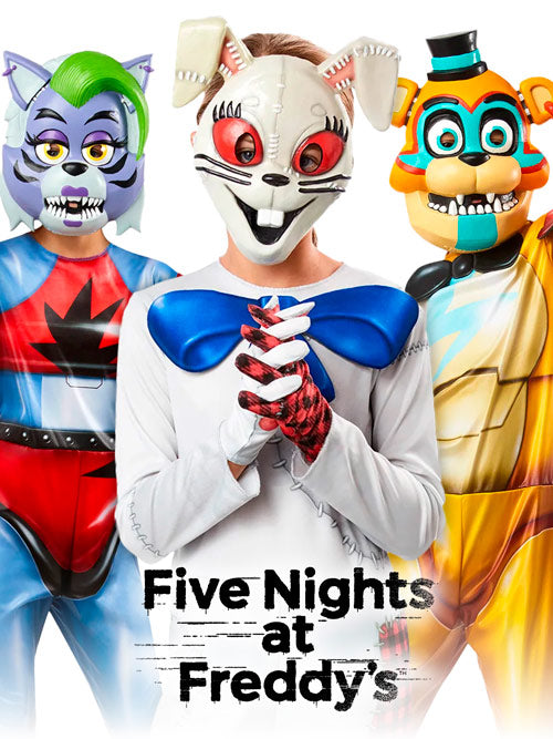 FNAF Foxy Fancy Dress Five Nights at Freddy's Childrens Kids
