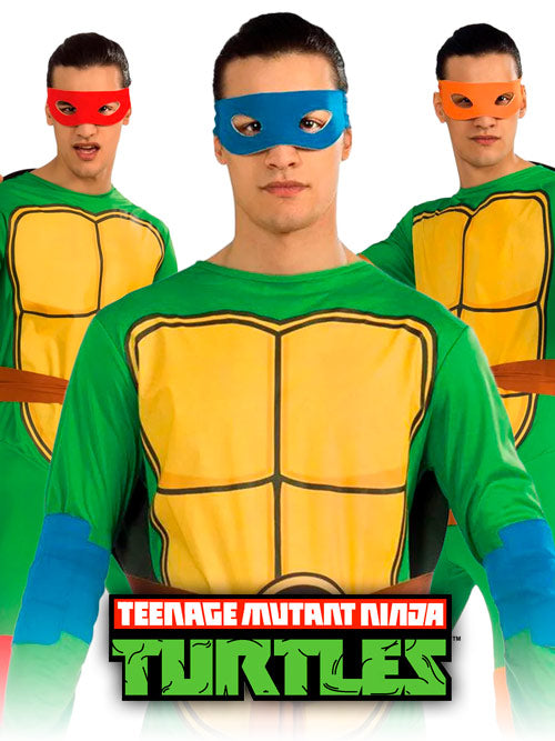  Rubie's Men's Teenage Mutant Ninja Turtles Deluxe Adult Muscle  Chest Leonardo, Green, Standard : Clothing, Shoes & Jewelry