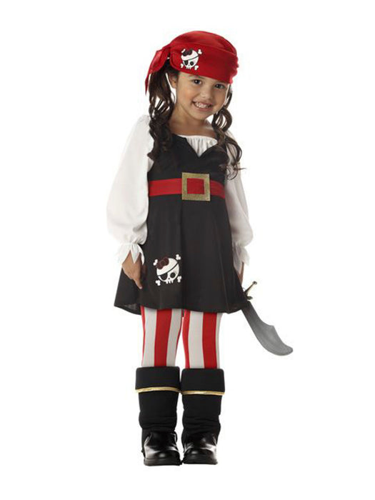 Toddler Precious Little Pirate Costume - costumesupercenter.com