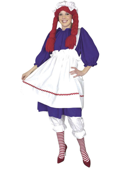 Raggedy Ann Plus Adult Costume - costumesupercenter.com