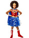 Girls' DC Comics Wonder Woman Sequin Tutu Dress - costumesupercenter.com
