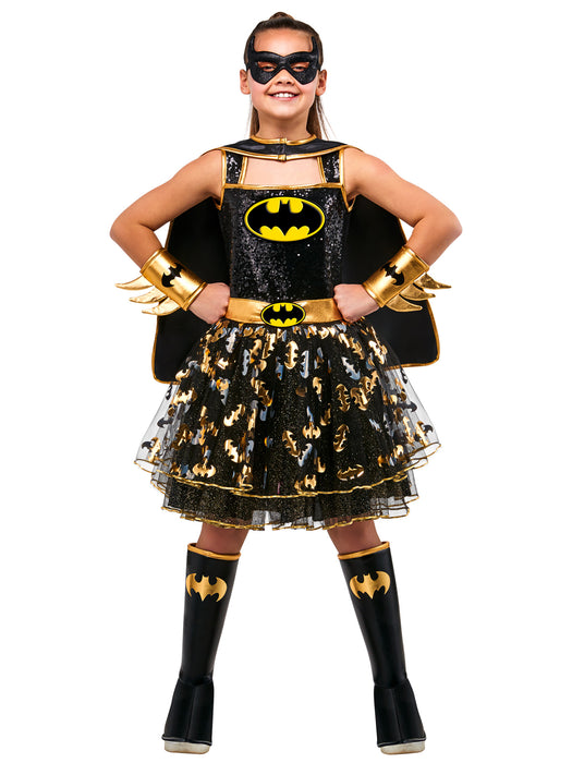 Girls' DC Comics Batgirl Sequin Tutu Dress - costumesupercenter.com
