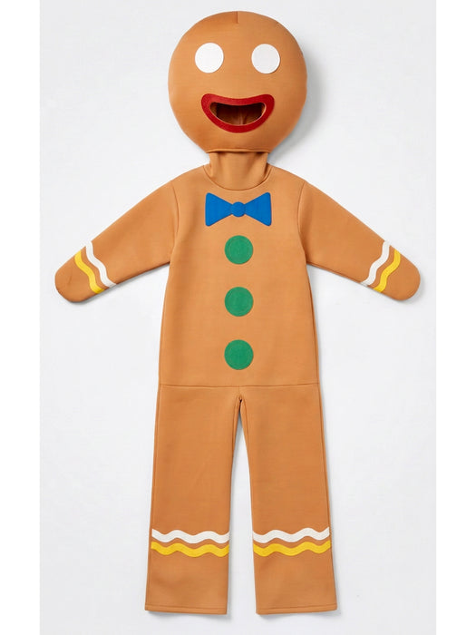Adult Gingerbread Man Costume - costumesupercenter.com