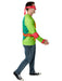 Men's Teenage Mutant Ninja Turtles Classic Raphael Costume Top and Mask - costumesupercenter.com