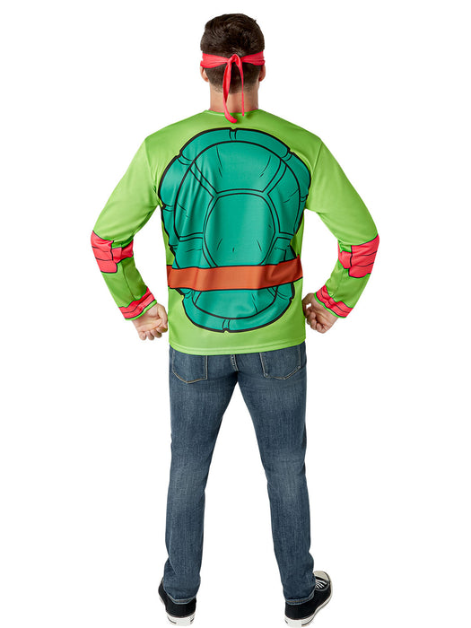 Men's Teenage Mutant Ninja Turtles Classic Raphael Costume Top and Mask - costumesupercenter.com