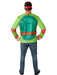 Men's Teenage Mutant Ninja Turtles Classic Raphael Costume Top and Mask - costumesupercenter.com