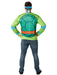 Men's Teenage Mutant Ninja Turtles Classic Leonardo Costume Top and Mask - costumesupercenter.com
