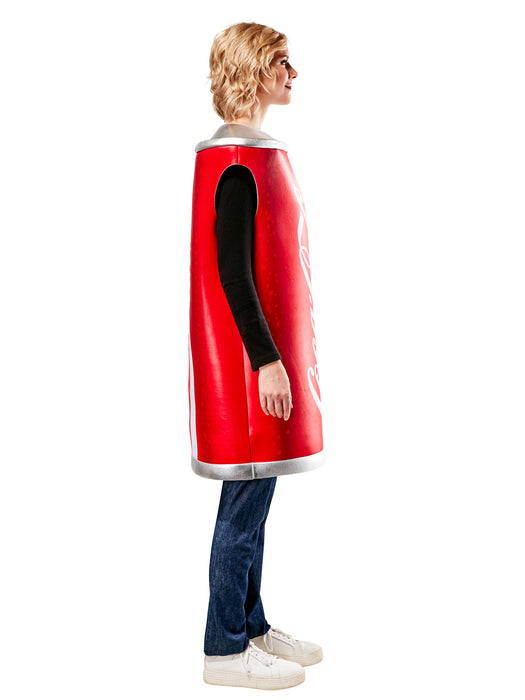 Adult Coca-Cola Can Costume - costumesupercenter.com