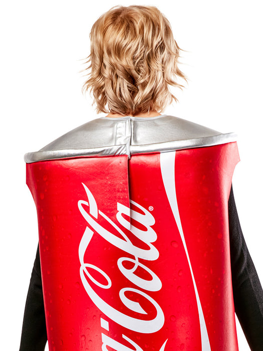 Adult Coca-Cola Can Costume - costumesupercenter.com