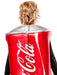 Adult Coca-Cola Can Costume - costumesupercenter.com
