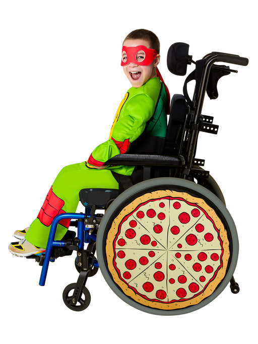 Teenage Mutant Ninja Turtles Pizza Wheelchair Cover - costumesupercenter.com