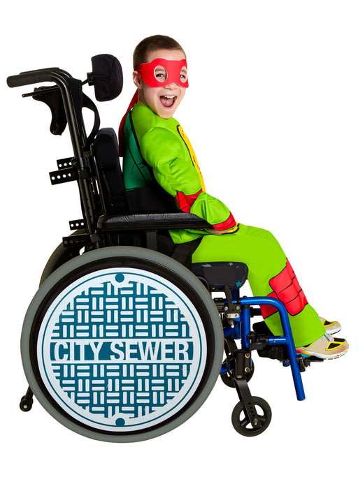 Teenage Mutant Ninja Turtles Pizza Wheelchair Cover - costumesupercenter.com