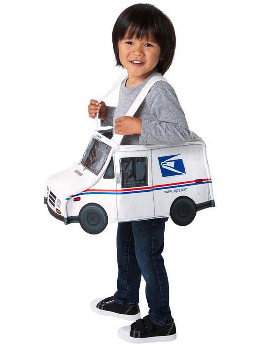 USPS Postal Truck Costume for Toddlers - costumesupercenter.com