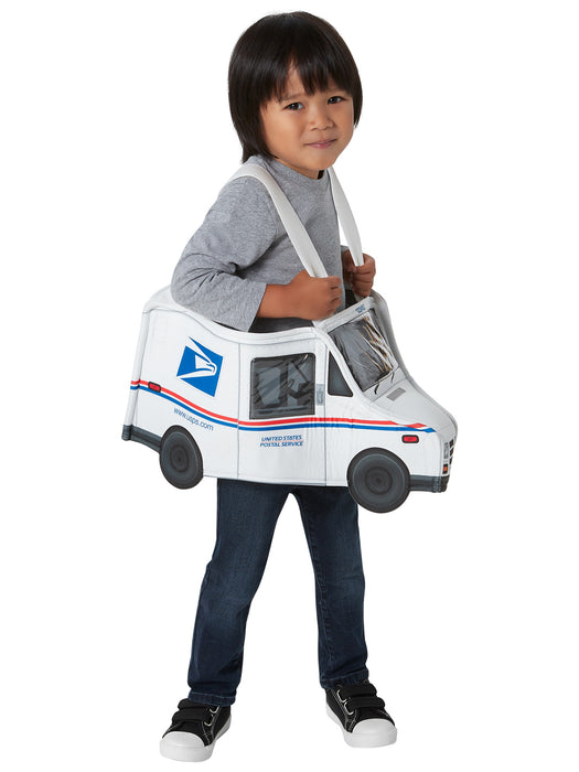 USPS Postal Truck Costume for Toddlers - costumesupercenter.com