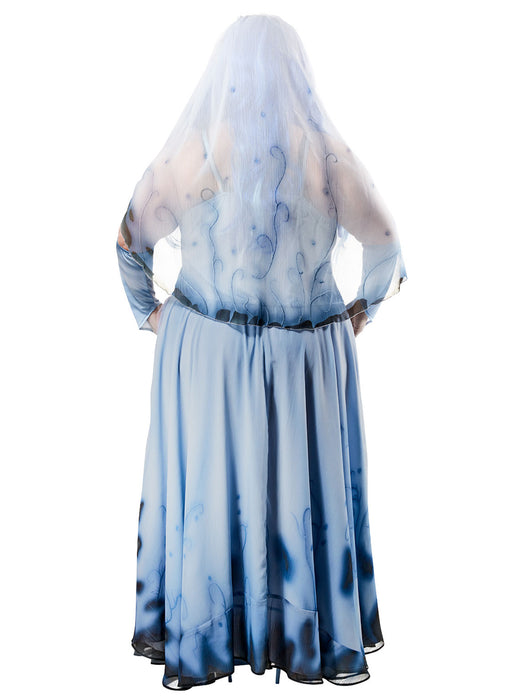 Women's Plus Size Corpse Bride Emily Costume - costumesupercenter.com