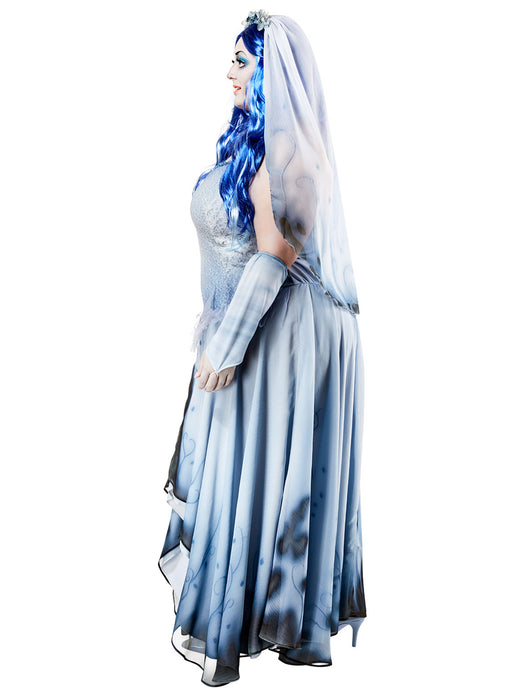 Women's Plus Size Corpse Bride Emily Costume - costumesupercenter.com