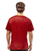 Men's DC Comics Ben Cooper Flash T-Shirt and Half Mask - costumesupercenter.com