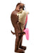 Adult Looney Tunes Tazmanian Devil Inflatable Costume - costumesupercenter.com