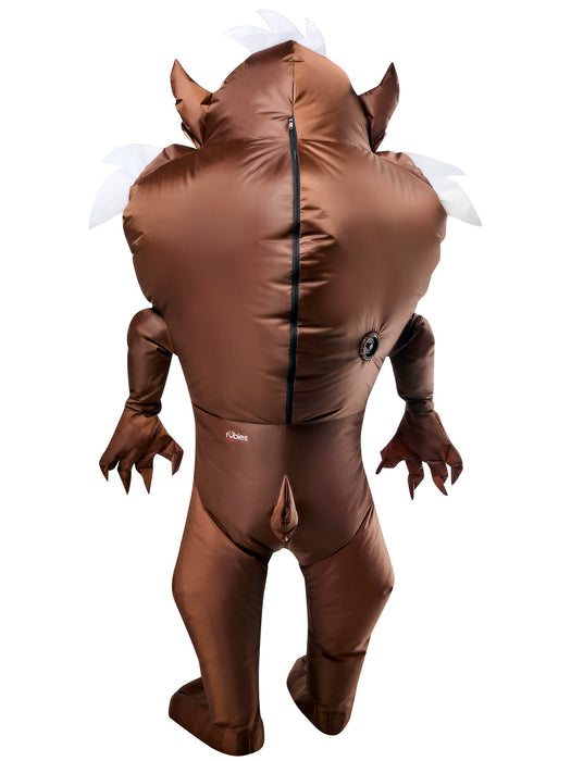 Adult Looney Tunes Tazmanian Devil Inflatable Costume - costumesupercenter.com