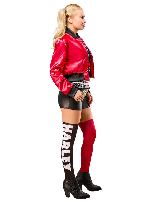Women's Batman Harley Quinn Costume - Deluxe - costumesupercenter.com