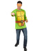 Men's Teenage Mutant Ninja Turtles Classic Michelangelo Costume Top and Mask - costumesupercenter.com