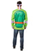 Men's Teenage Mutant Ninja Turtles Classic Donatello Costume Top and Mask - costumesupercenter.com