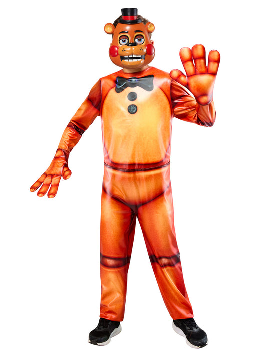 Boys' Five Nights at Freddy's 2 Freddy Fazbear Costume with Mask - costumesupercenter.com