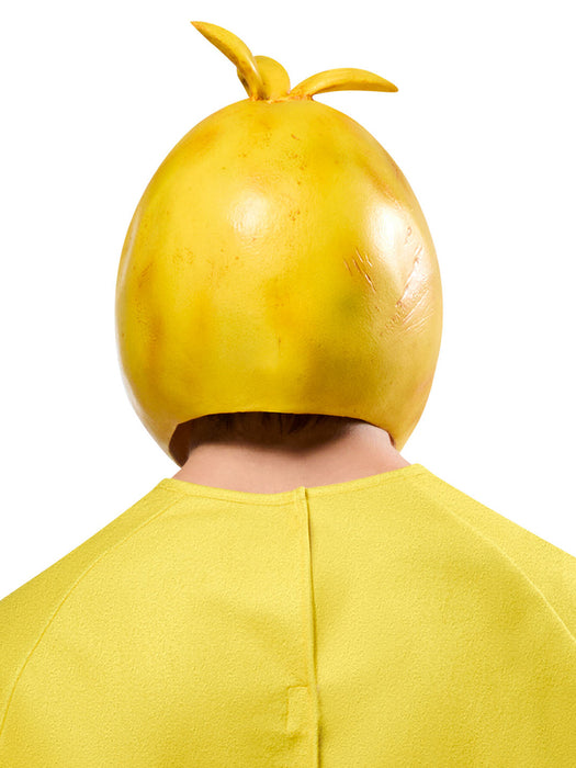 Adult Five Nights At Freddy's Chica Overhead Latex Mask - costumesupercenter.com
