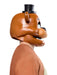 Adult Five Nights At Freddy's Freddy Overhead Latex Mask - costumesupercenter.com