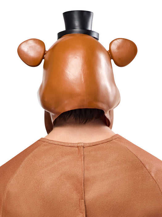 Adult Five Nights At Freddy's Freddy Overhead Latex Mask - costumesupercenter.com