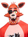 Adult Five Nights At Freddy's Foxy Overhead Latex Mask - costumesupercenter.com