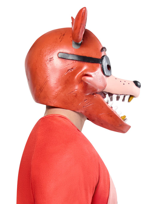 Adult Five Nights At Freddy's Foxy Overhead Latex Mask - costumesupercenter.com