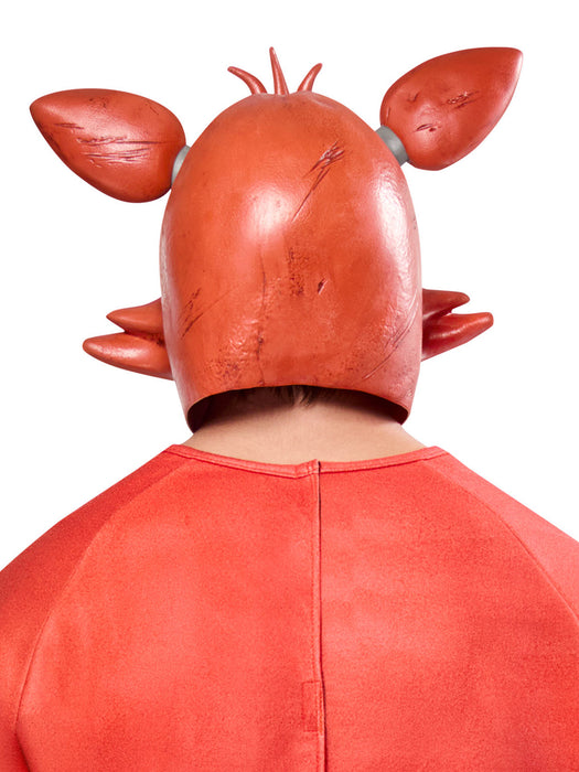 Adult Five Nights At Freddy's Foxy Overhead Latex Mask - costumesupercenter.com