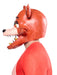 Adult Five Nights At Freddy's Foxy Overhead Latex Mask - costumesupercenter.com