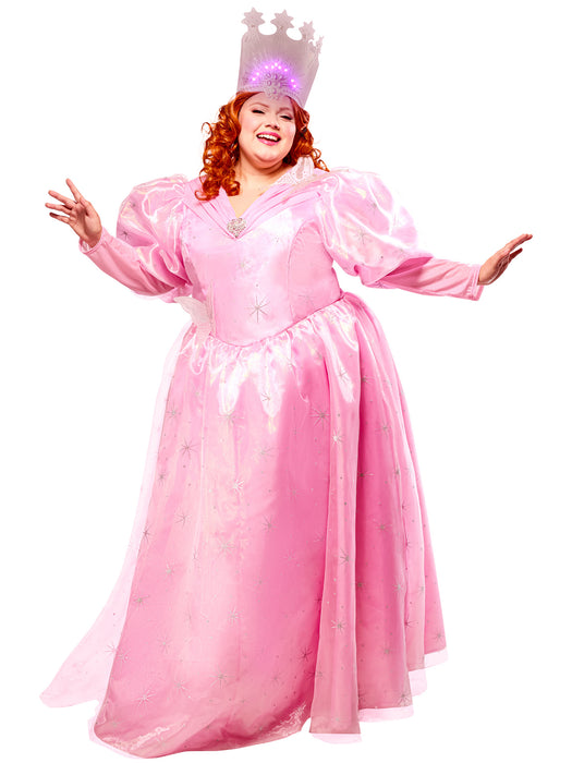Women's Plus Size The Wizard of Oz Glinda Costume - costumesupercenter.com
