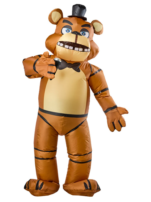 Kids' Five Nights At Freddy's Freddy Fazbear Inflatable Costume - costumesupercenter.com