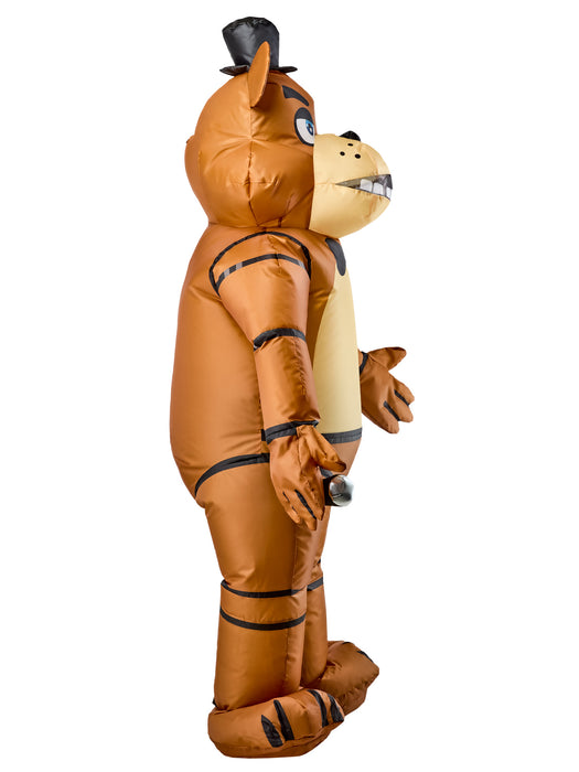 Adult Five Nights At Freddy's Freddy Fazbear Inflatable Costume - costumesupercenter.com