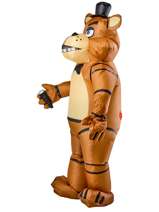 Adult Five Nights At Freddy's Freddy Fazbear Inflatable Costume - costumesupercenter.com