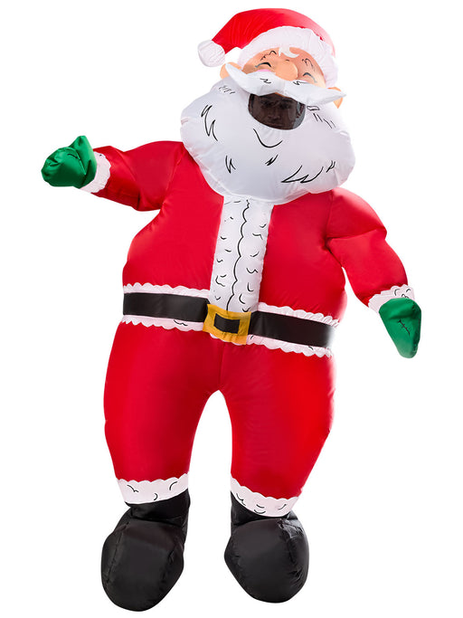 Adult Santa Claus Inflatable Costume - costumesupercenter.com