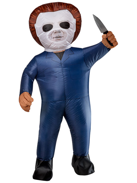 Adult Halloween 2 Michael Myers Inflatable Costume - costumesupercenter.com