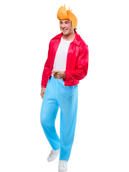 Men's Futurama Fry Costume with Wig - costumesupercenter.com