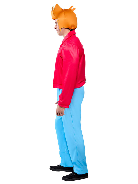Men's Futurama Fry Costume with Wig