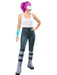 Women's Futurama Leela Costume with Wig - costumesupercenter.com