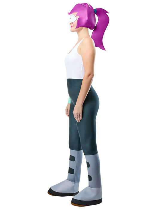 Women's Futurama Leela Costume with Wig