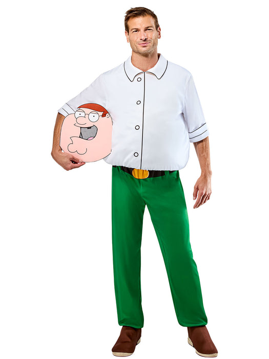 Men's Family Guy Peter Griffin Costume with Mask - costumesupercenter.com