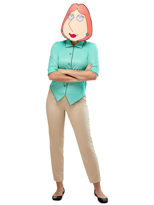 Women's Family Guy Lois Griffin Costume with Mask - costumesupercenter.com