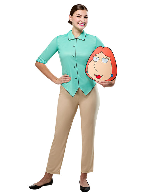 Women's Family Guy Lois Griffin Costume with Mask - costumesupercenter.com