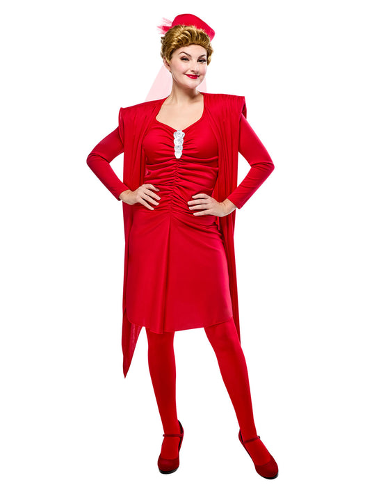 Women's The Golden Girls Blanche Costume with Wig - costumesupercenter.com