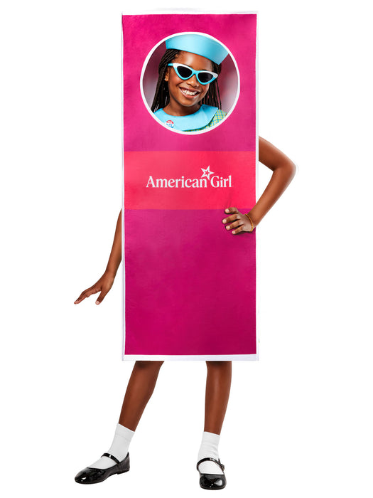Girls' American Girl Life-Size Doll Box Costume - costumesupercenter.com